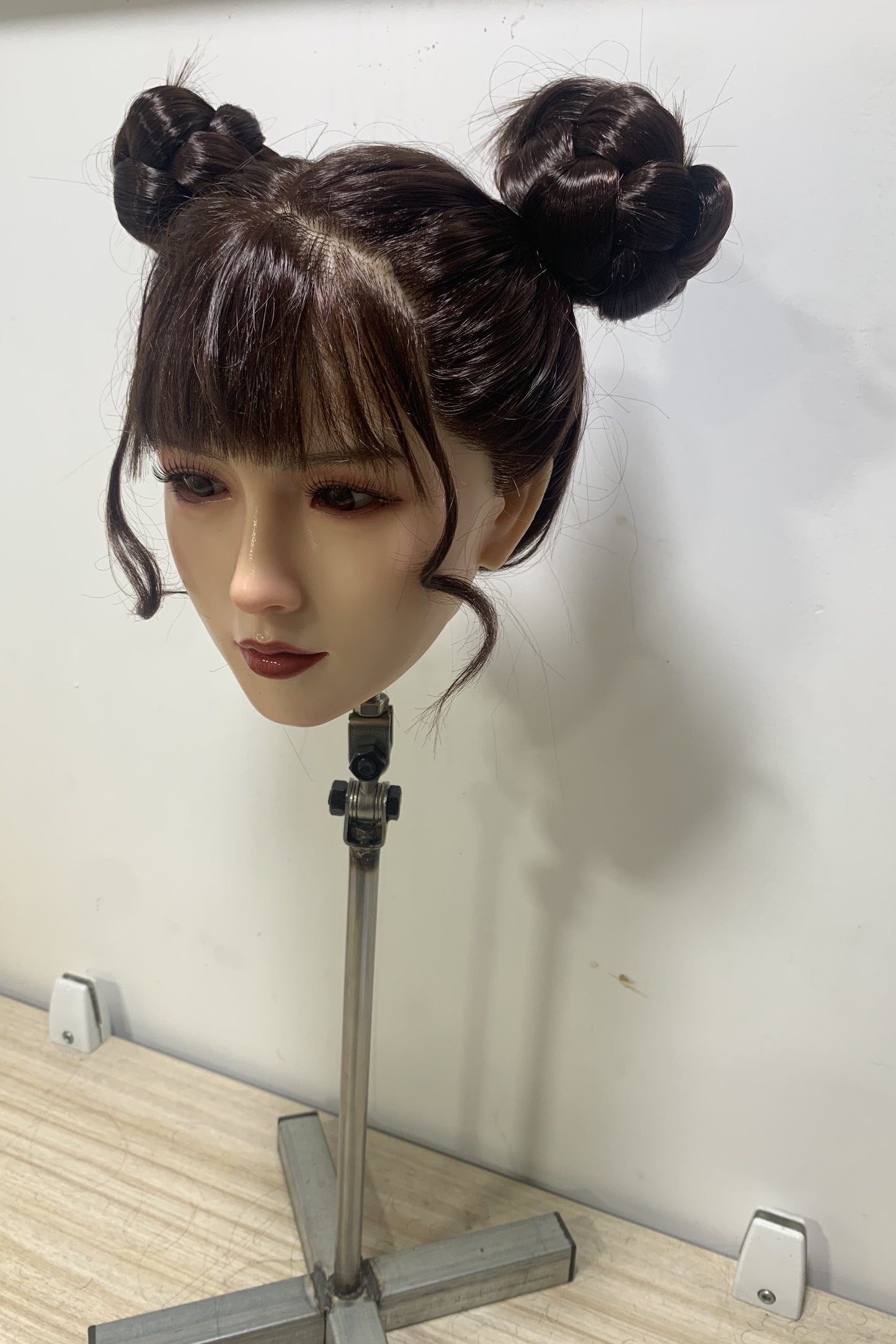 シリコンラブドールヘッド単体 M16ボルト付き 140~170㎝身長のラブドールに適用 11番