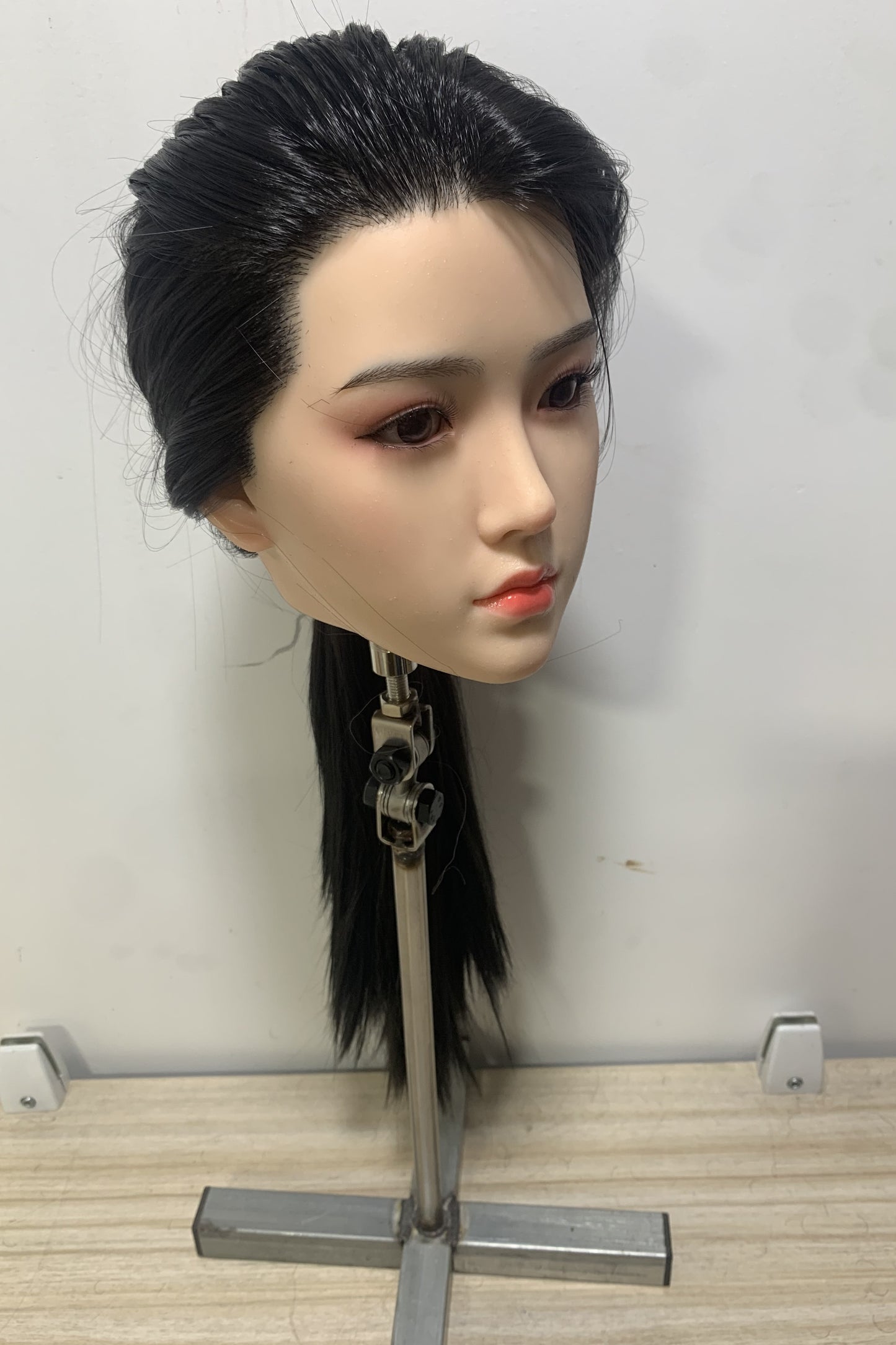 シリコンラブドールヘッド単体 M16ボルト付き 140~170㎝身長のラブドールに適用 15-1番