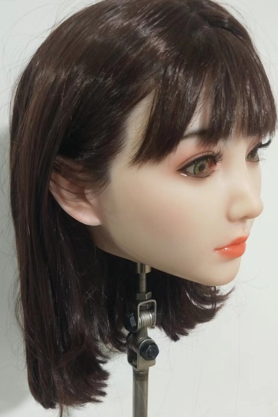 シリコンラブドールヘッド単体 M16ボルト付き 140~170㎝身長のラブドールに適用 23番