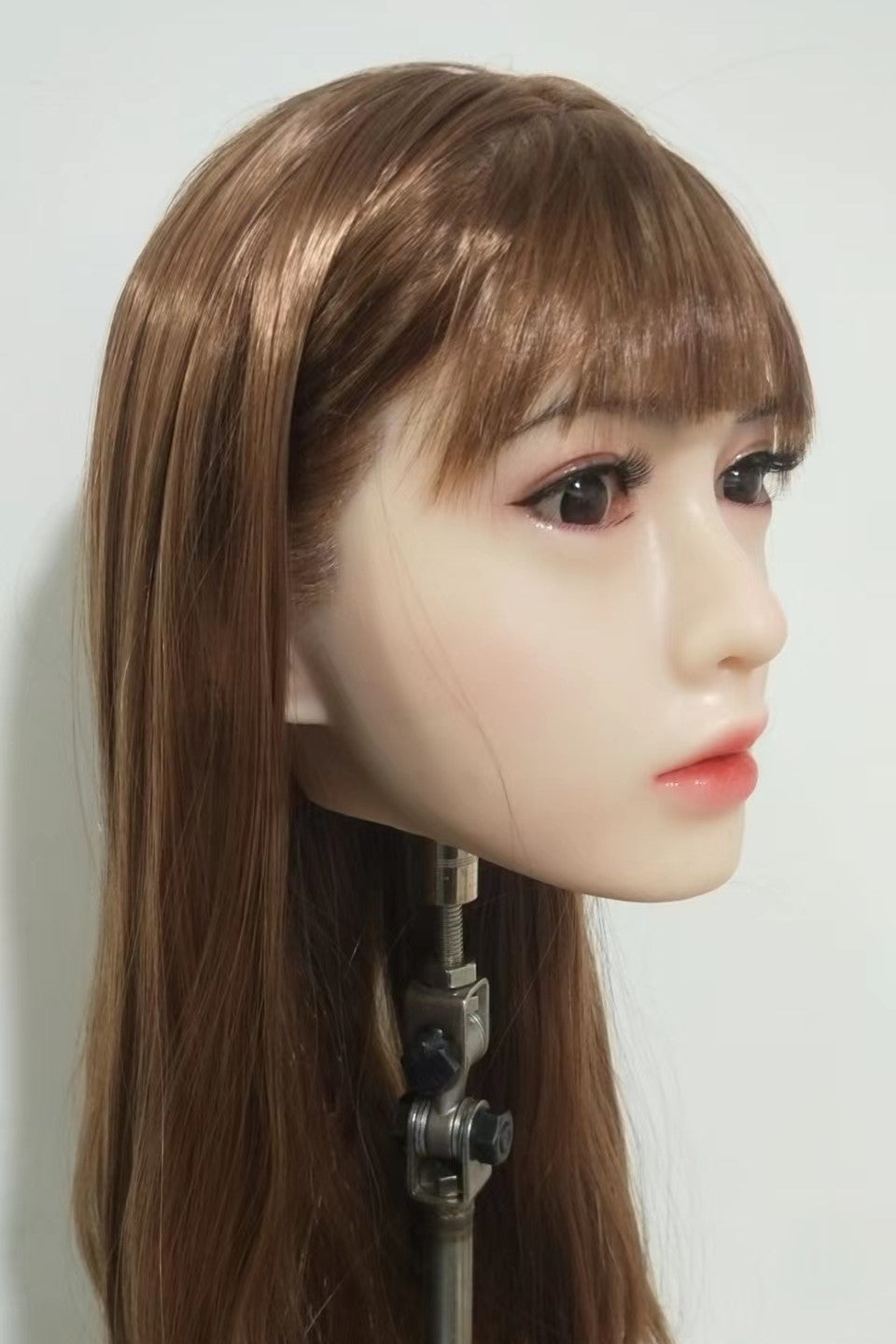 シリコンラブドールヘッド単体 M16ボルト付き 140~170㎝身長のラブドールに適用 26番