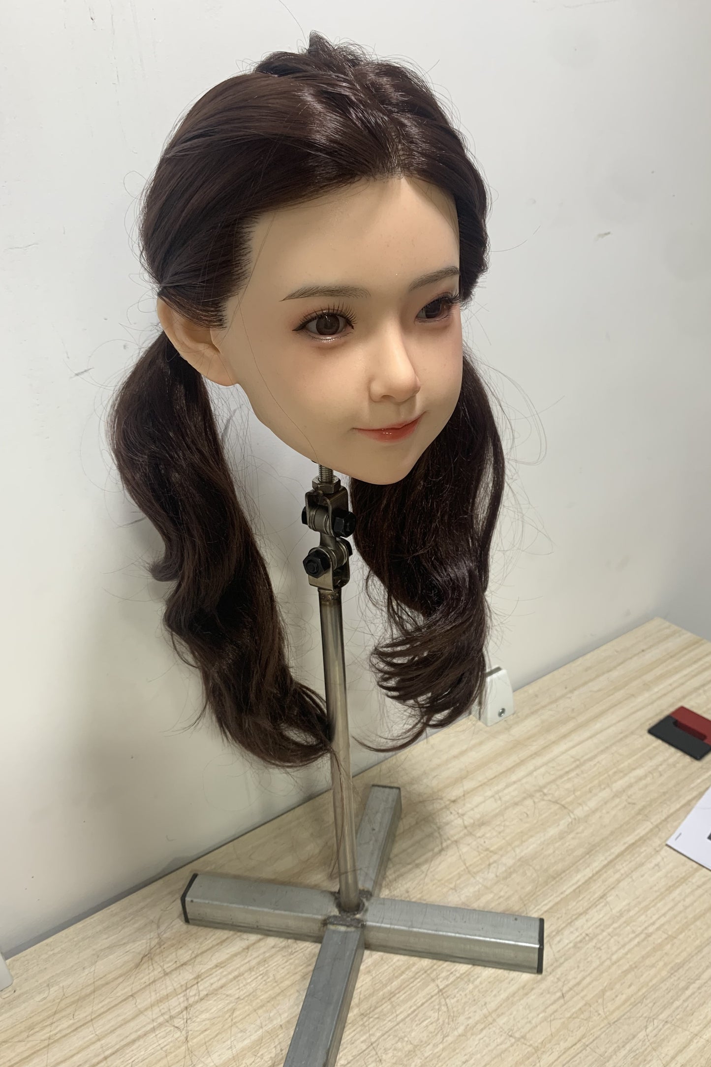 シリコンラブドールヘッド単体 M16ボルト付き 140~170㎝身長のラブドールに適用 30番