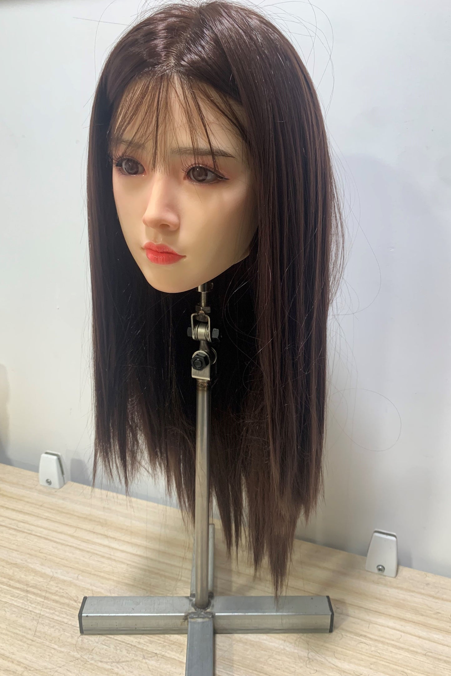 シリコンラブドールヘッド単体 M16ボルト付き 140~170㎝身長のラブドールに適用 37番