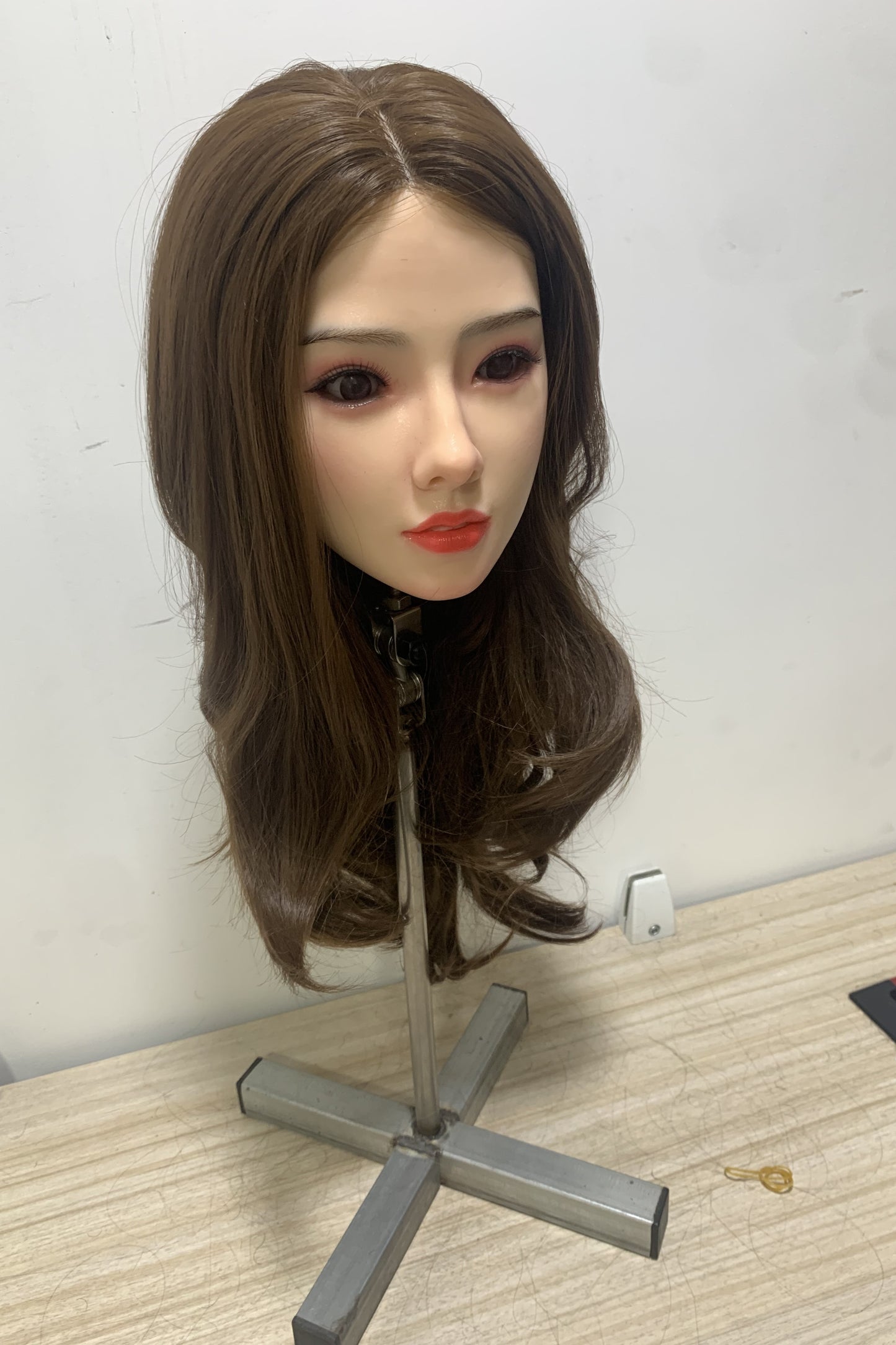 シリコンヘッド単体 M16ボルト付き 140~170㎝身長のラブドールに適用 7番