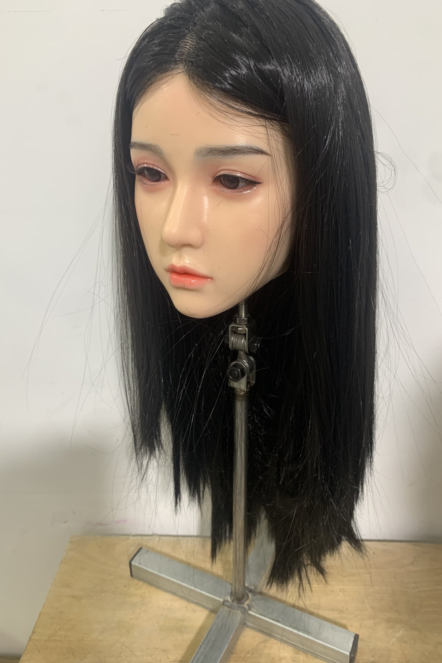 シリコンヘッド単体 M16ボルト付き 140~170㎝身長のラブドールに適用 8番