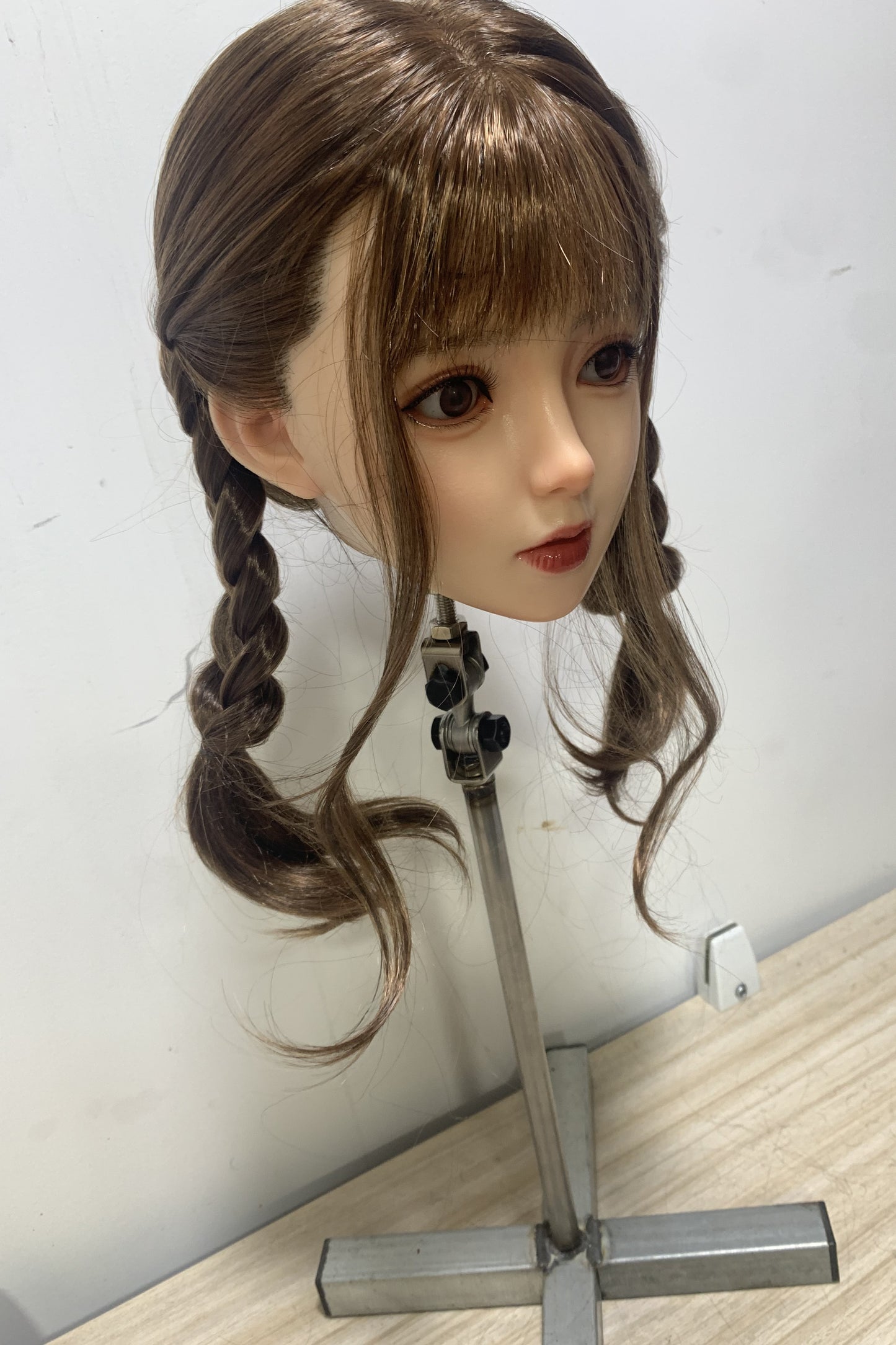 シリコンラブドールヘッド単体 M16ボルト付き 140~170㎝身長のラブドールに適用 85番