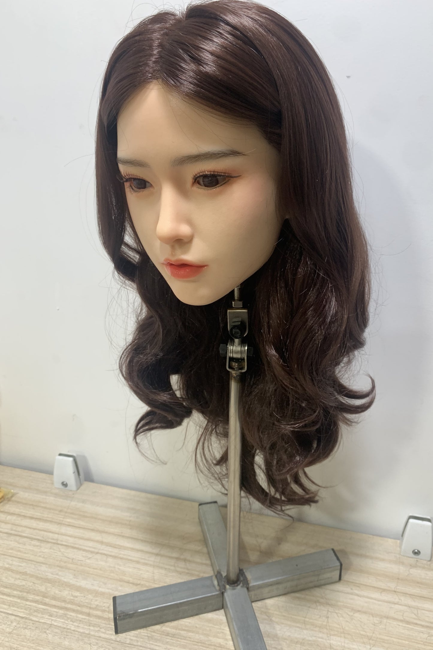 シリコンラブドールヘッド単体 M16ボルト付き 140~170㎝身長のラブドールに適用 88番